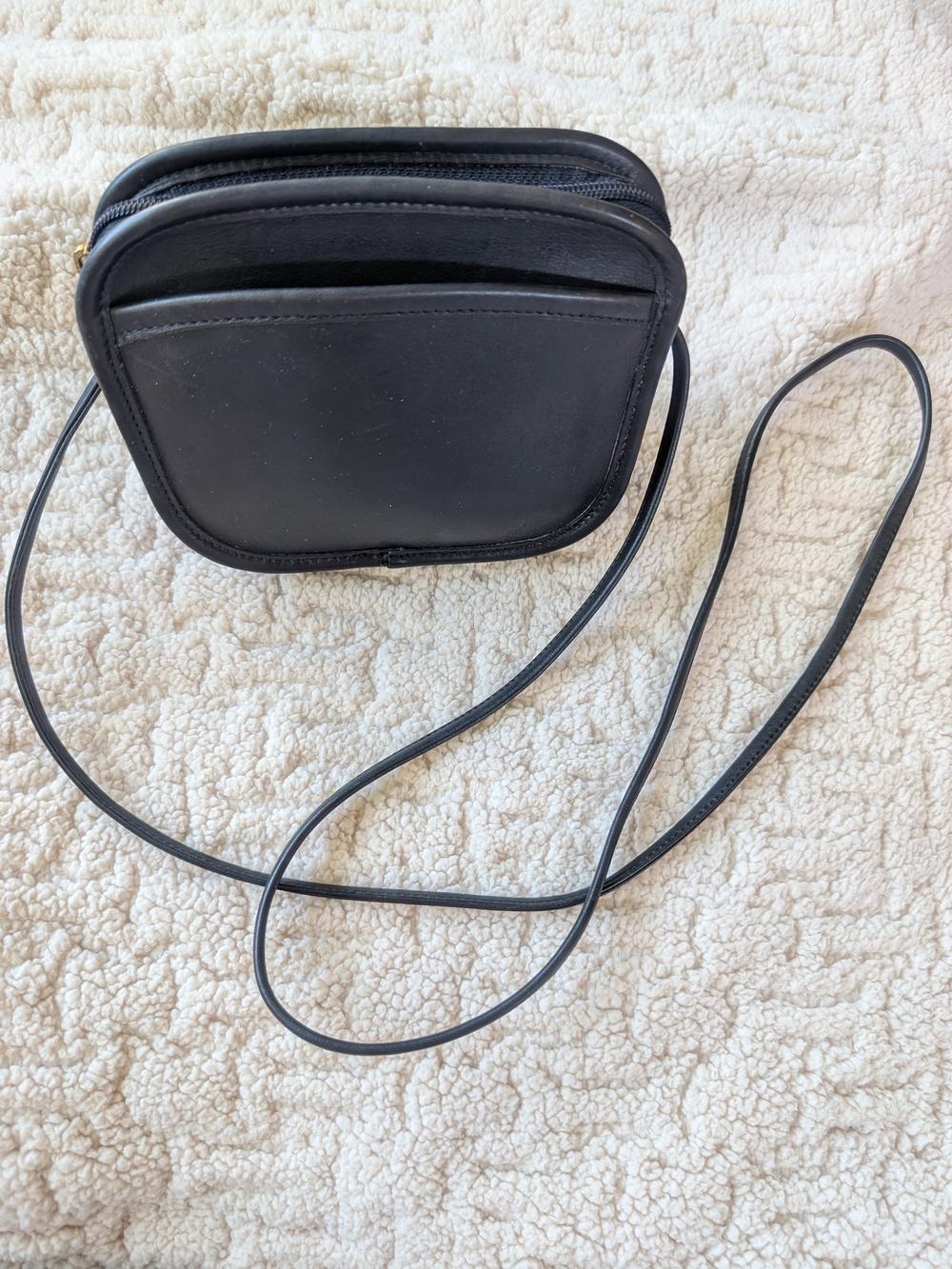 Vintage United States Coach Purse In Black - Picture 3 of 10